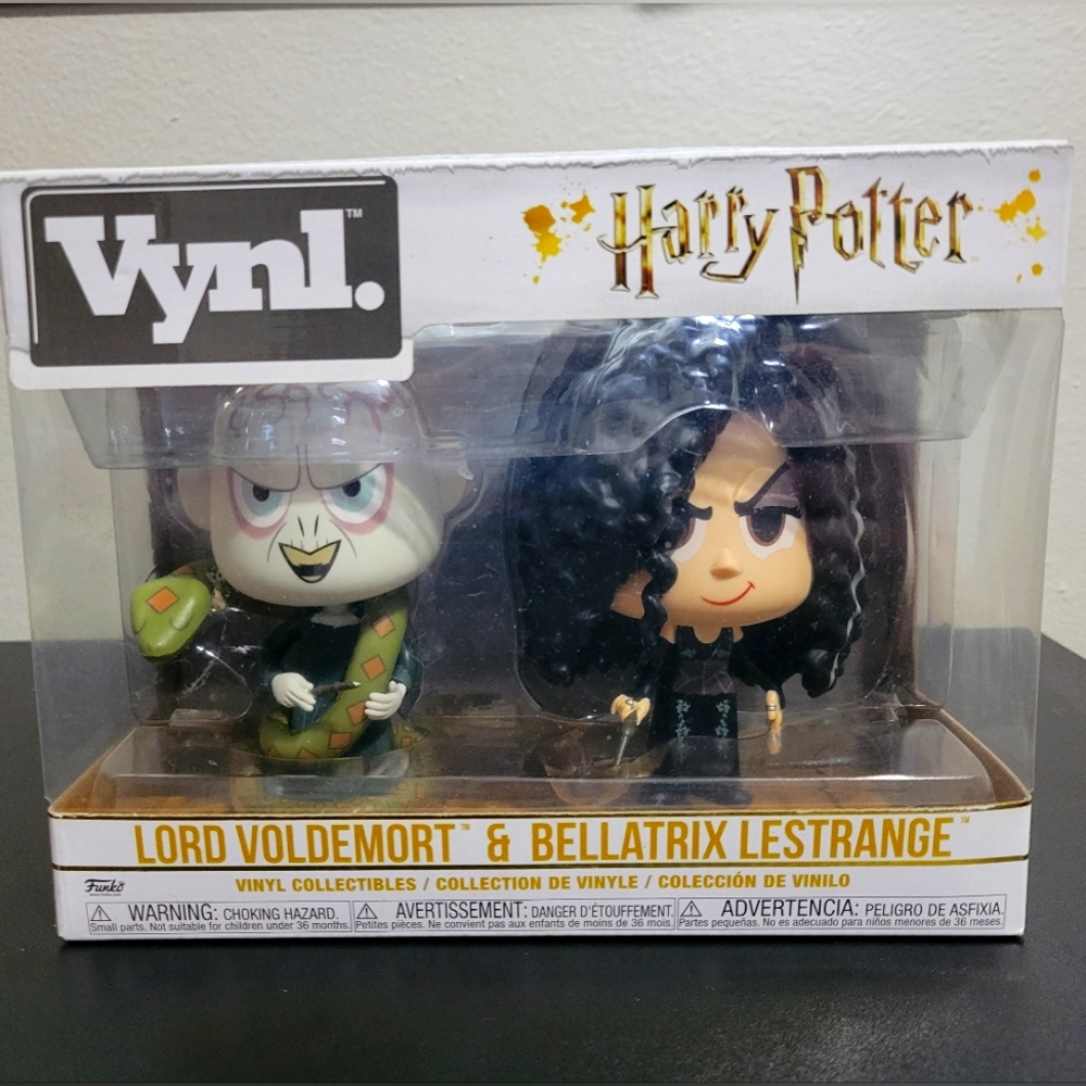 Voldemort and Bellatrix Vinyls